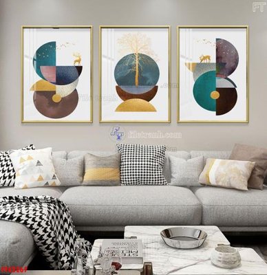 File in mica File tranh bộ hiện đại FT42267 (bản gốc) sắc sảo