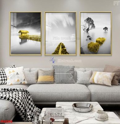 Tải file gốc File tranh bộ hiện đại FT42293 (in khổ lớn) quảng cáo