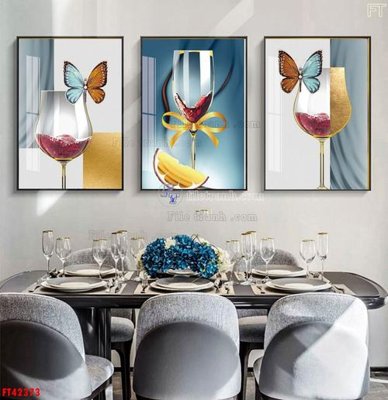 File tranh PSD File tranh bộ hiện đại FT42373 chất lượng cao