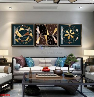 File in trần File tranh bộ hiện đại FT42398 (bản gốc) 5D