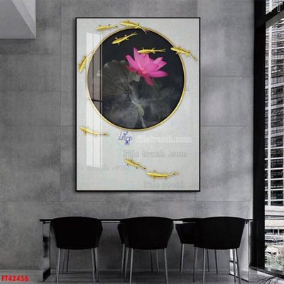 File PSD File tranh bộ hiện đại FT42456 (gốc) nhiều lớp (multi-layer)