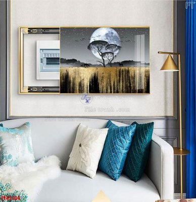 File PSD File tranh bộ hiện đại FT42504 (chất lượng in ấn)