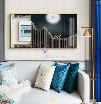 File tranh in trần File tranh bộ hiện đại FT42516 (ảnh gốc siêu nét)