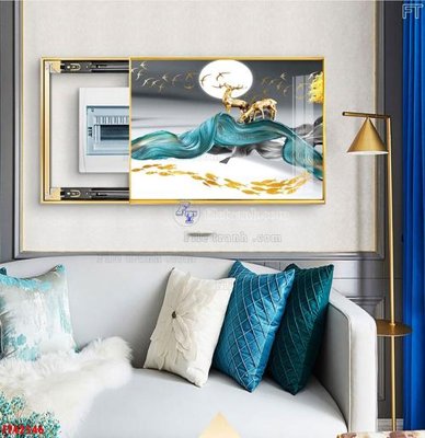 File in lụa File tranh bộ hiện đại FT42546 (hoa văn) File tranh bộ hiện đại FT42546