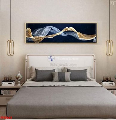 Hình ảnh file gốc in lụa File tranh bộ hiện đại FT42663