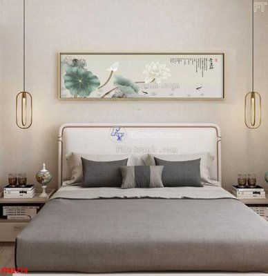 File gốc File tranh bộ hiện đại FT42714 (in lụa) tranh thuận buồm