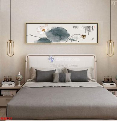 Tải file File tranh bộ hiện đại FT42717 (gốc) chủ đề phong thủy