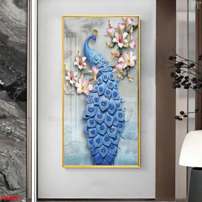 Download file gốc File tranh bộ hiện đại FT42831 (in lụa) tranh 3D