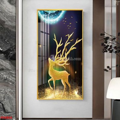 Ảnh gốc File tranh bộ hiện đại FT42834 (độ nét cao) in tráng gương