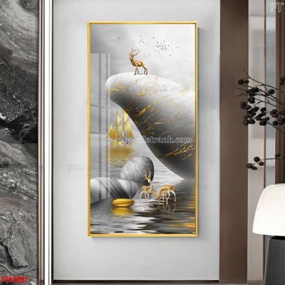 File gốc File tranh bộ hiện đại FT42881 cho in ấn và thiết kế