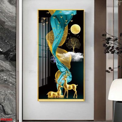 File in lụa File tranh bộ hiện đại FT42888 (hoa văn) File tranh bộ hiện đại FT42888