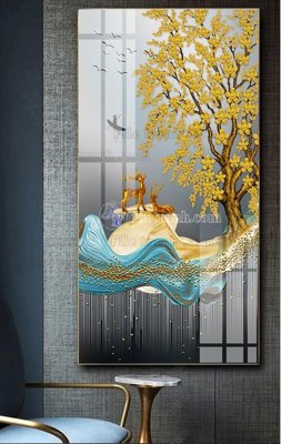 Tải file File tranh hiện đại pha lê gương FT429 (ảnh gốc) file AI/EPS