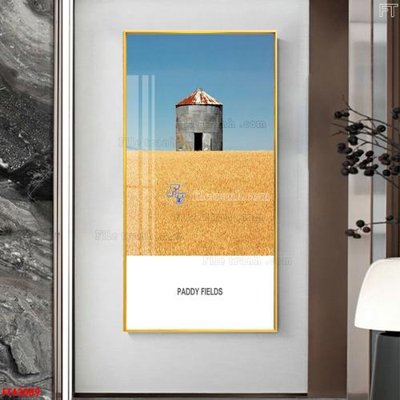 File tranh in tráng gương File tranh bộ hiện đại FT43089 (siêu nét)