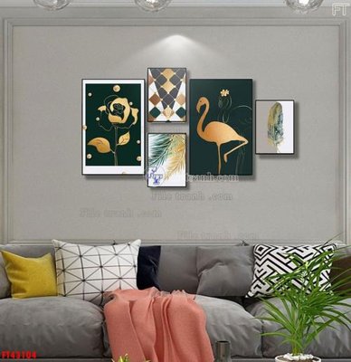 Tải về file gốc File tranh bộ hiện đại FT43104 (dùng cho in quảng cáo)