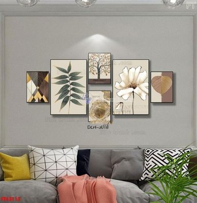 File gốc File tranh bộ hiện đại FT43113 (trang trí) phòng làm việc