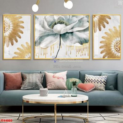 File gốc File tranh bộ hiện đại FT44005 (in tráng gương) hiện đại