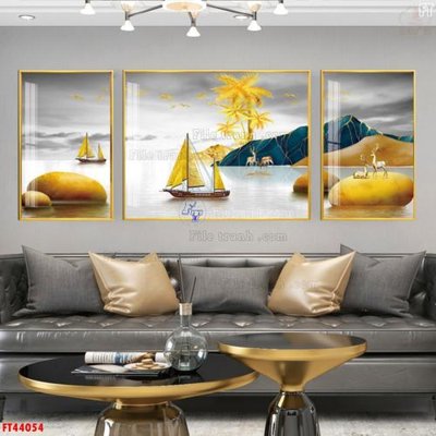 File gốc File tranh bộ hiện đại FT44054 (PNG) chất lượng cao