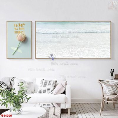 Download file gốc File tranh bộ hiện đại FT44200 (in lụa) nghệ thuật