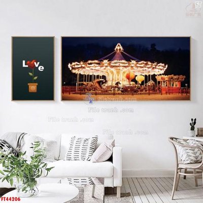 File tranh quảng cáo File tranh bộ hiện đại FT44206 (file gốc) chuyên nghiệp