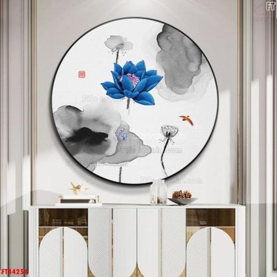 File in ấn File tranh bộ hiện đại FT44254 (bản gốc) sắc nét