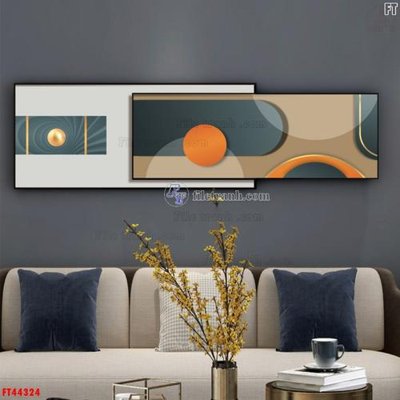 File gốc File tranh bộ hiện đại FT44324 (trang trí) cho phòng khách