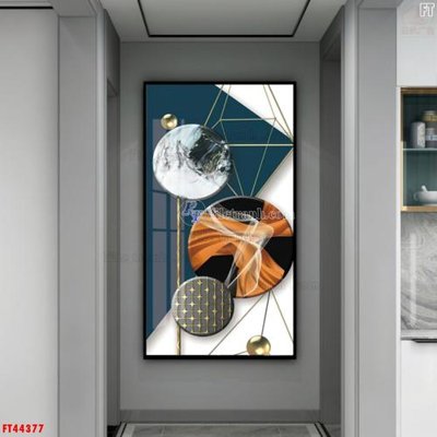 File in mica File tranh bộ hiện đại FT44377 (ảnh gốc) đẹp