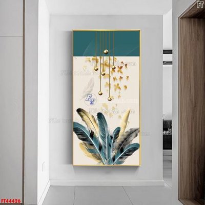 File tranh File tranh bộ hiện đại FT44426 (gốc) in vải canvas