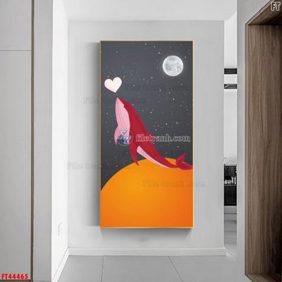 File ảnh File tranh bộ hiện đại FT44465 (gốc) cho trang trí nội thất