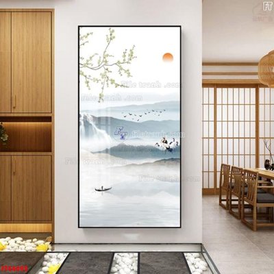 Tải file gốc File tranh bộ hiện đại FT44493 (in không vỡ ảnh)