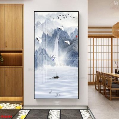 File gốc File tranh bộ hiện đại FT44494 (phiên bản chuẩn) để in ấn