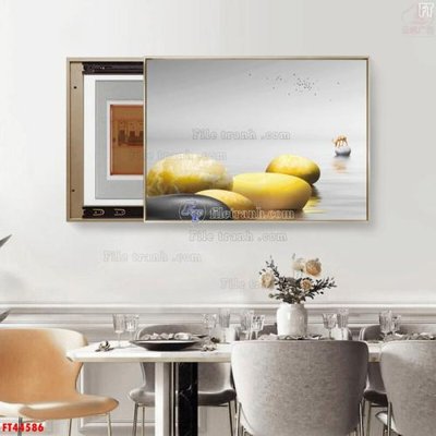 Download file gốc File tranh bộ hiện đại FT44586 (in mica) trang trí