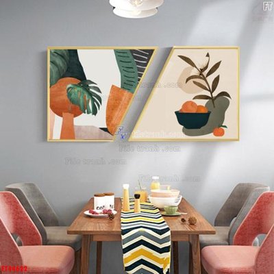 File in ấn File tranh bộ hiện đại FT44622 (bản gốc) chất lượng cao