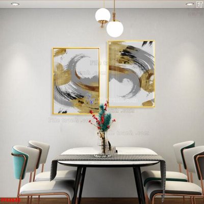 Tải file gốc File tranh bộ hiện đại FT44643 (in khổ lớn) không mờ