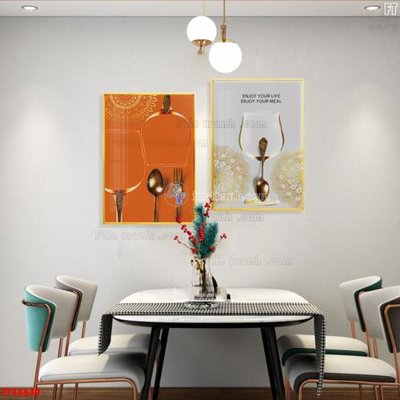 File gốc File tranh bộ hiện đại FT44649 (dành cho quảng cáo)