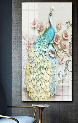 File tranh quảng cáo File tranh hiện đại pha lê gương FT450 (download file gốc)