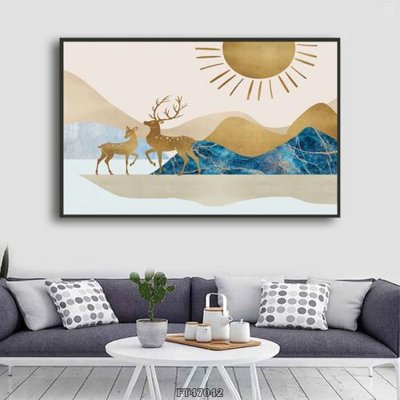 File tranh Tranh treo pha lê gương FT47042 (bản gốc) in lụa 5D