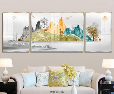 Tải file Tranh treo pha lê gương FT47065 (PSD) cho in tranh 3D