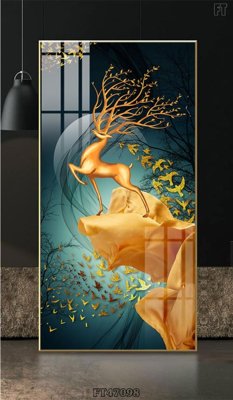 File gốc Tranh treo pha lê gương FT47098 (chủ đề hiện đại) trang trí