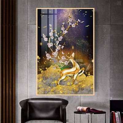 File gốc Tranh treo pha lê gương FT47285 (cho in 3D) độc đáo