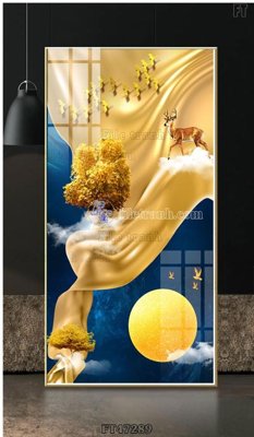 Mua file tranh gốc Tranh treo pha lê gương FT47289 tại Filetranh.com