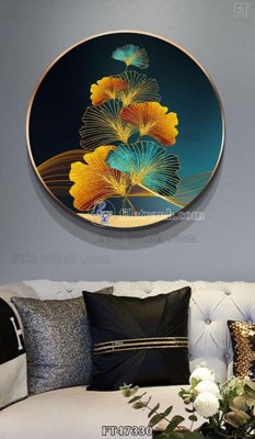 File ảnh Tranh treo pha lê gương FT47330 (gốc) in Hiflex