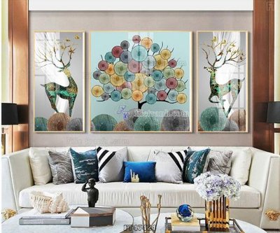 File tranh gốc Tranh treo pha lê gương FT47424 (bản đẹp) độc quyền