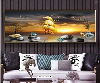 Ảnh gốc Tranh treo pha lê gương FT47440 (siêu chi tiết) để in ấn