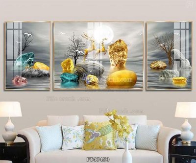 Download file gốc Tranh treo pha lê gương FT47450 (độ nét cao)