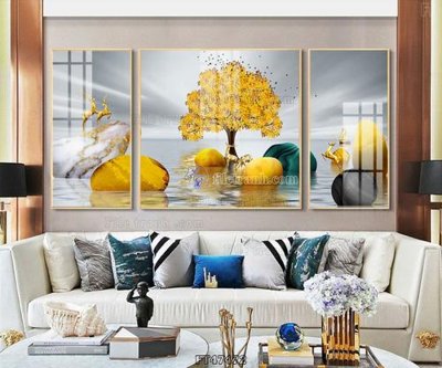 File gốc Tranh treo pha lê gương FT47472 (vector) cho in ấn