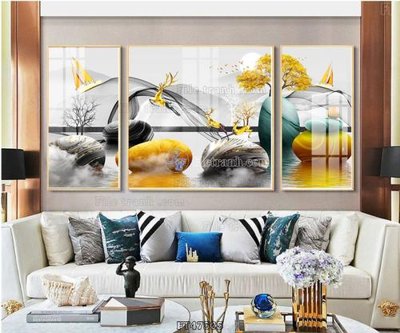 File ảnh gốc Tranh treo pha lê gương FT47505 (chuyên in mica)