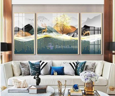 File PSD Tranh treo pha lê gương FT47526 (nguyên bản) cho thiết kế