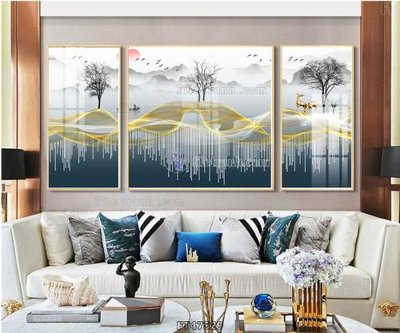 Tải file Tranh treo pha lê gương FT47529 (gốc) chủ đề tâm linh