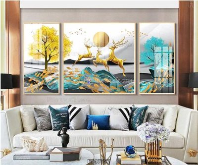 File gốc Tranh treo pha lê gương FT47557 cho in ấn và thiết kế