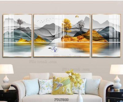 File tranh Tranh treo pha lê gương FT47569 (ảnh gốc) chi tiết rõ ràng